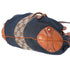 GUCCI GG Bucket Shoulder Bag 124386 Navy Brown Denim Jacquard Leather